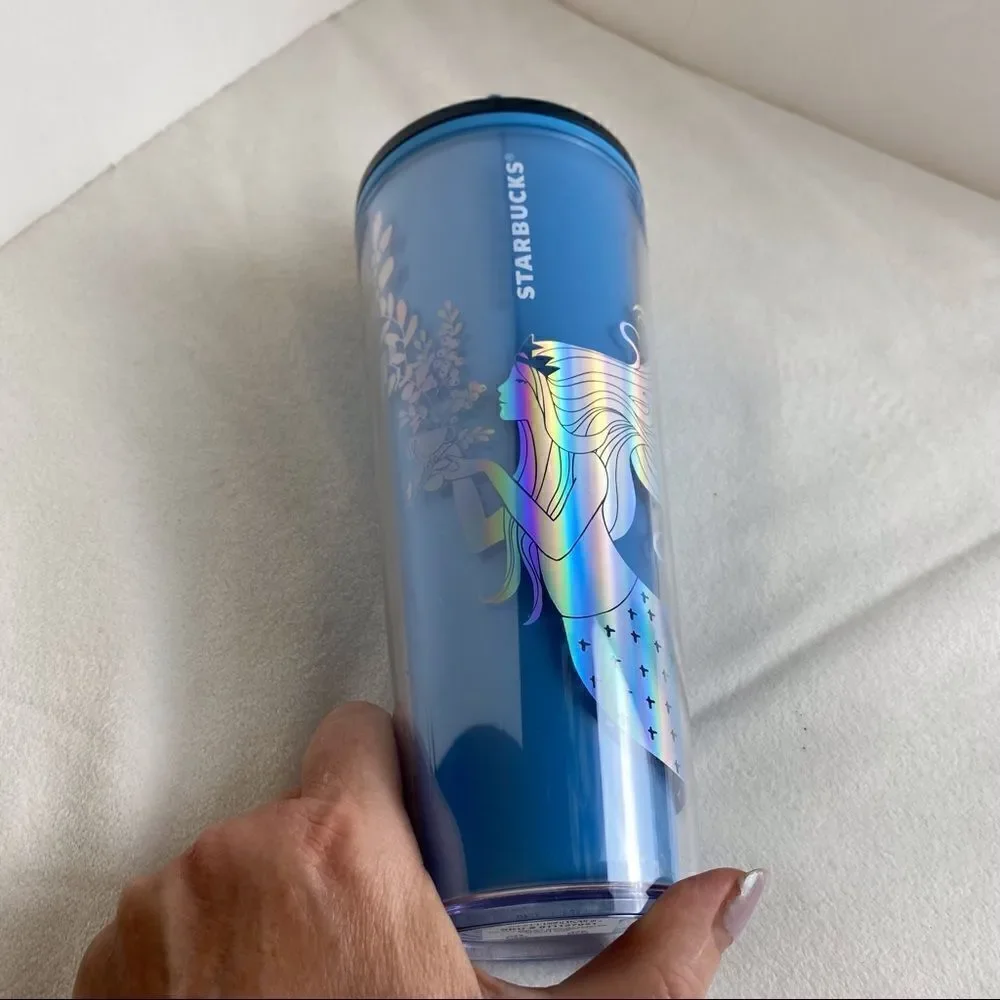 Starbucks Blue Siren Color Changing 24 Ounce Tumbler
